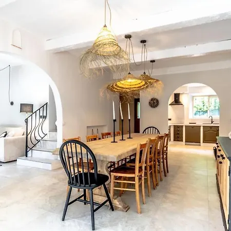 Villa La Les Lauriers, 150 M De La Mer, Grimaud, Golfe De St Tropez Grimaud