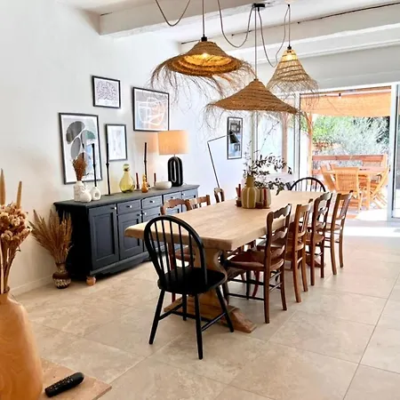 Villa La Les Lauriers, 150 M De La Mer, Grimaud, Golfe De St Tropez